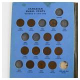 Canadian Small Cent Collection 1920-1956