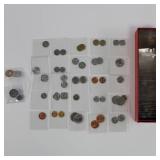 Foreign Coin Lot - 100 + Coins