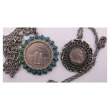 US Coin w/ Jewelry Attachment Lot