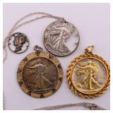 US Coin w/ Jewelry Attachment Lot