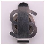 Mexico Silver Coin .720ozt w/ Base Metal Money Clip