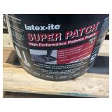 LATEX-ITE Lot of 10-  3.5 Gal. Super Patch