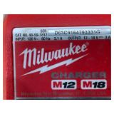 Lot of 3 - Milwaukee M12/M18 Charger Model # 48-59-1812