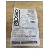 RIDGID 6 Gallon 3.5 Peak HP NXT Shop Vacuum Wet Dry Vac Model # HD0600