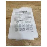 Frigidaire 9 in. x 14 in. 5 lbs. Capacity Top Mount Icemaker Installation Kit Model # IM116000