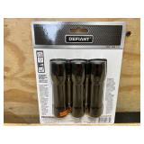 Defiant 3-Pack 100 Lumen LED Flashlights