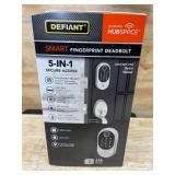 Smart Fingerprint Deadbolt Defiant® Satin Nickel Model # 1009 561 265 - 05152514.28