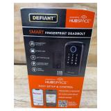 Smart Fingerprint Deadbolt Defiant® Matte Black Model # 1009 561 252 - 05152514.28