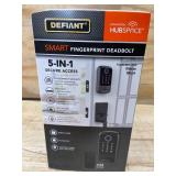 Smart Fingerprint Deadbolt Defiant® Matte Black Model # 1009 561 252 - 05152514.28