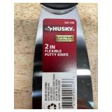 Lot of 2 - Husky 2" Flexible Putty Knives