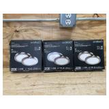 Lot of 3 - Artika Lumo LED Closet Lights 2 Packs