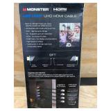 Lot of 3 - Monster Blue LED Light HDMI Cables