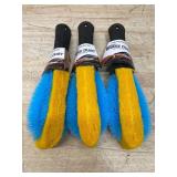 Lot of 3 - AutoSpa Deluxe Grip Tech Wheel and Brake Dust Brushs