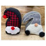 Lot of 2 - Decorative Stuffed Gnomes