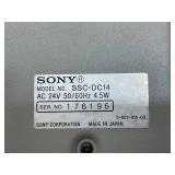 Lot of 2 - Sony Hyper HAD - Digital CCTV Color Video Surveillance Camera Model # SSC-DC14