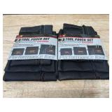 Lot of 2 - Tool Pouch Sets with Carabiner