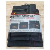 Lot of 2 - Tool Pouch Sets with Carabiner
