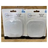 Lot of 2 Packs of - Bathtub Strips Textured To Prevent Slipping
