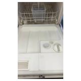 GE Black Built-In Dishwasher with Upper and Lower Racks