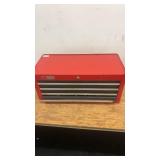 Craftsman Red Tool Chest with Assorted Tools