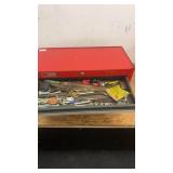 Craftsman Red Tool Chest with Assorted Tools