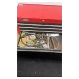 Craftsman Red Tool Chest with Assorted Tools