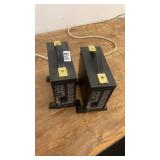 Pair of Stage Lighting Power Supply Units with Cables