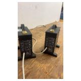Pair of Stage Lighting Power Supply Units with Cables