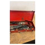 Heavy Duty Sawzall and Angle Grinder Tool Set with Metal Case