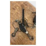 Set of 2 Used Heavy-Duty Come-Along Cable Pullers