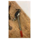 Set of 2 Used Heavy-Duty Come-Along Cable Pullers