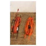 Pair of Heavy-Duty Extension Cords with Plugs
