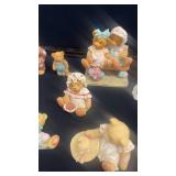 Collection of 10 Cherished Teddies Figurines