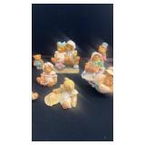 Collection of 10 Cherished Teddies Figurines