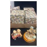Collection of Cherished Teddies Figurines Including Boxes