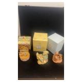 Set of 3 Cherished Teddies Figurines with Original Boxes
