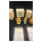 Set of 5 Cherished Teddies Figurines with Original Packaging