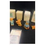 Set of 5 Cherished Teddies Figurines with Original Packaging