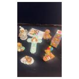 Collection of 7 Cherished Teddies Figurines