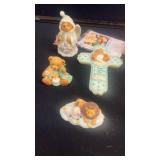 Collection of 7 Cherished Teddies Figurines