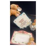 Set of 6 Cherished Teddies Collectible Figurines and Plush Bears