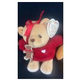 Set of 6 Cherished Teddies Collectible Figurines and Plush Bears