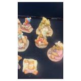 Collection of Cherished Teddies Figurines - Various Designs