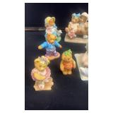 Collection of 9 Cherished Teddies Figurines