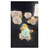 Collection of 9 Cherished Teddies Figurines