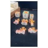 Cherished Teddies Figurines Set of 6 with Original Boxes