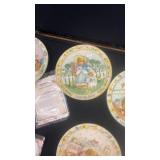Set of 5 Limited Edition Nursery Rhyme Collectible Plates by Sheila Kay McGraw