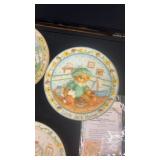 Set of 5 Limited Edition Nursery Rhyme Collectible Plates by Sheila Kay McGraw