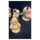 Set of 7 Cherished Teddies Figurines with Various Themes