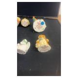 Set of 7 Cherished Teddies Figurines with Various Themes